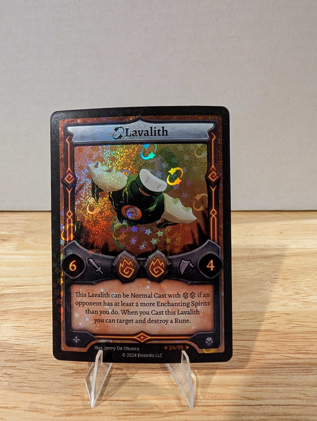 Serialized Stellar Lavalith 24/99