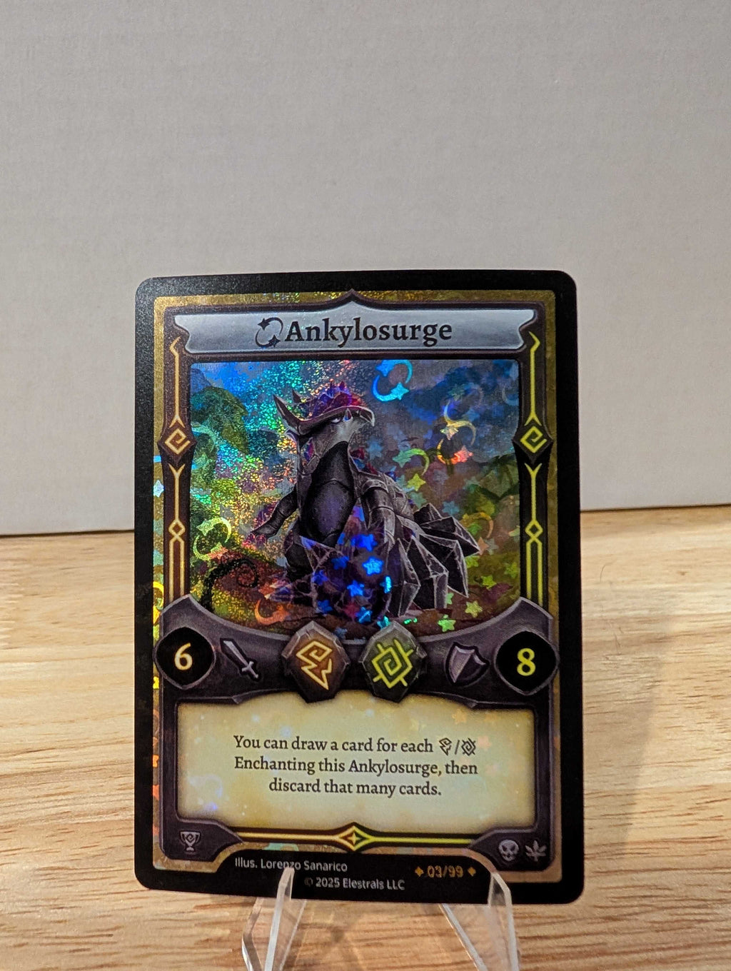 Serialized Stellar Ankylosurge 03/99