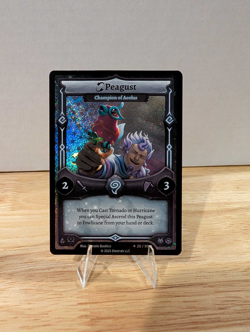 Serialized Stellar Peagust CoA 20/99