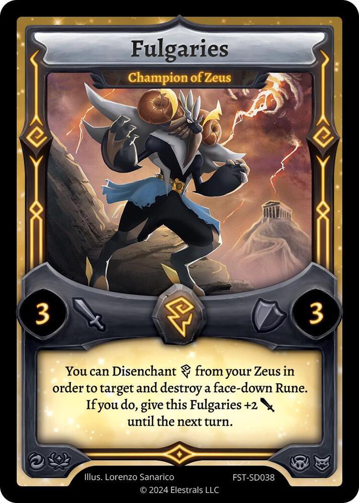 FST-SD038 Fulgaries - Champion of Zeus