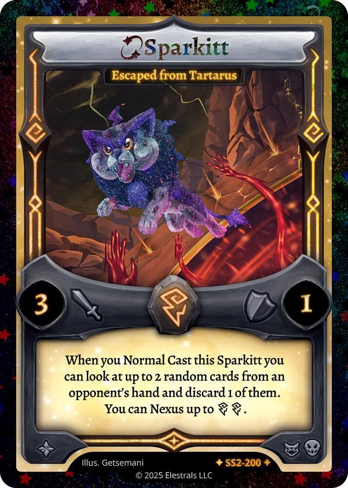 SS2-200 Reverse Stellar Sparkitt Escaped From Tartarus