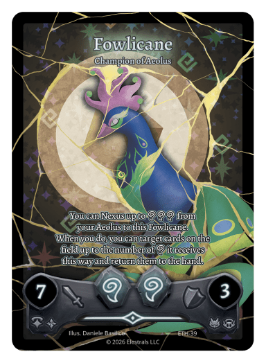 ETH-39 Fowlicane - Champion of Aeolus