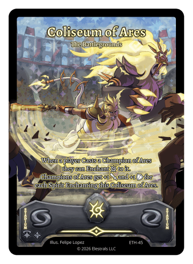 ETH-45 Coliseum of Ares - The Battlegrounds