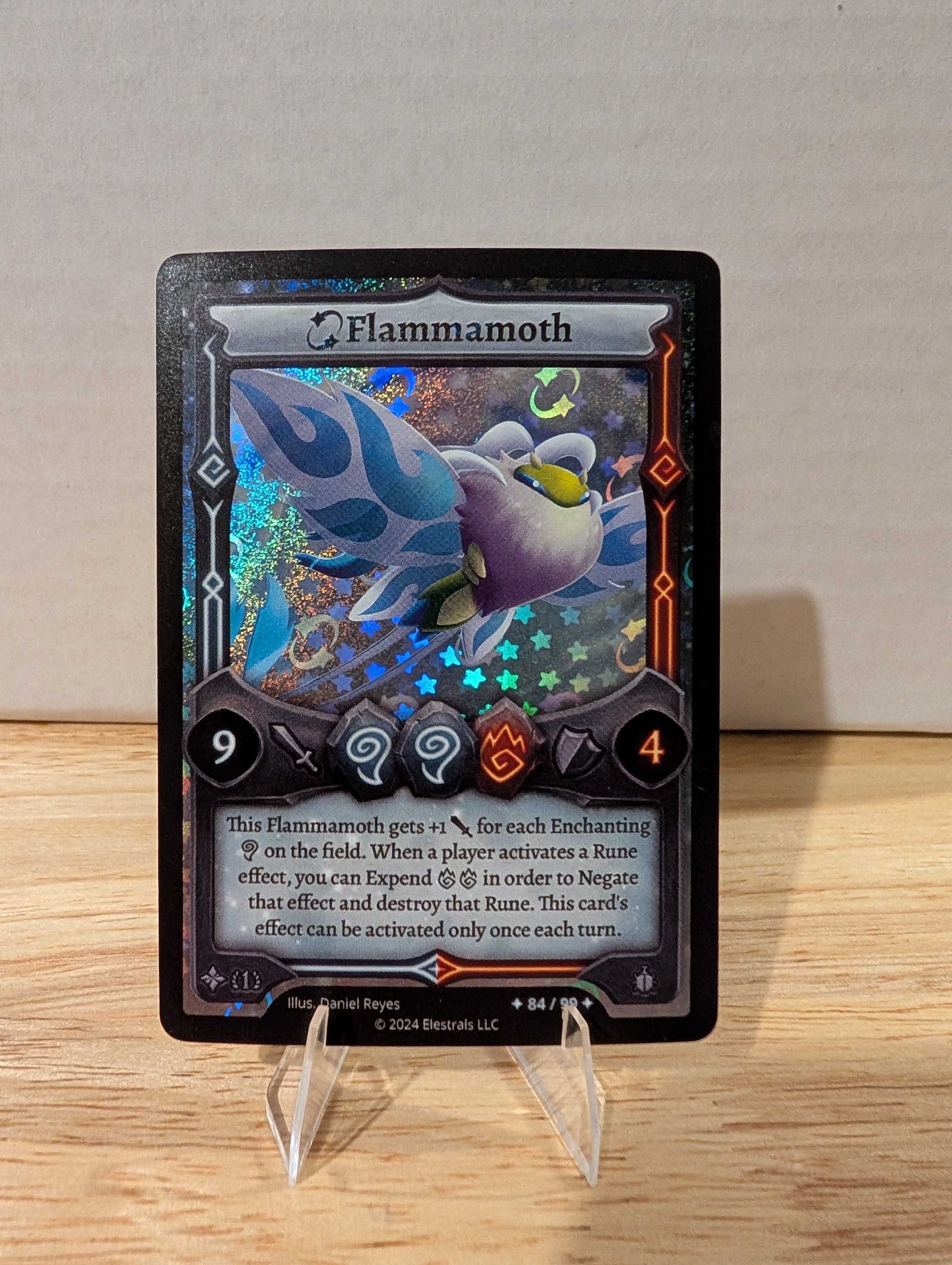 Serialized Stellar Flammamoth (SS) 84/99