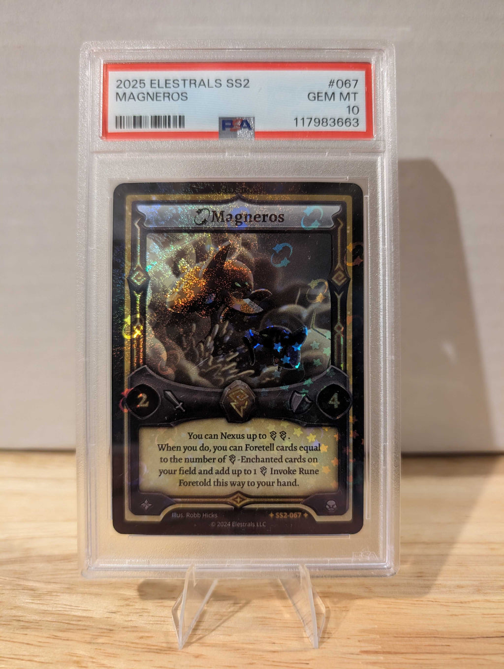 PSA 10 Reverse Stellar Magneros