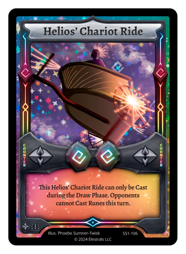SS1-106 Helios' Chariot Ride