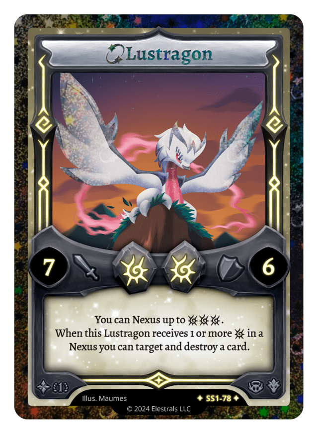 SS1-78 Reverse Stellar Lustragon