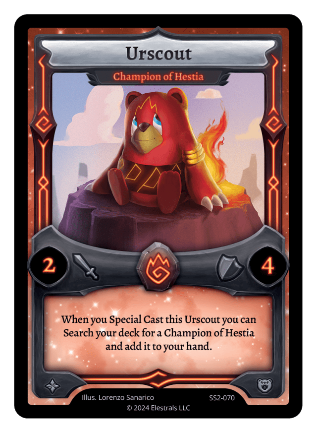 SS2-070 Urscout - Champion of Hestia