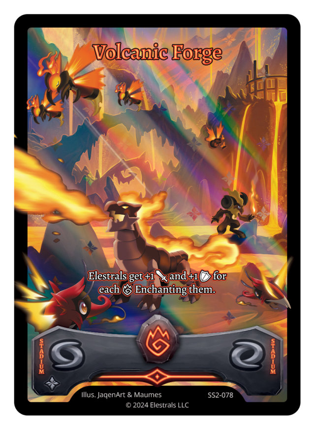 SS2-078 Volcanic Forge