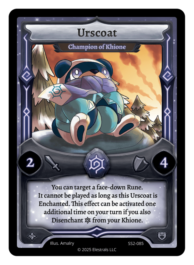 SS2-085 Urscoat - Champion of Khione
