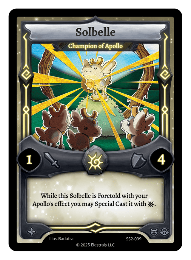 SS2-099 Solbelle - Champion of Apollo