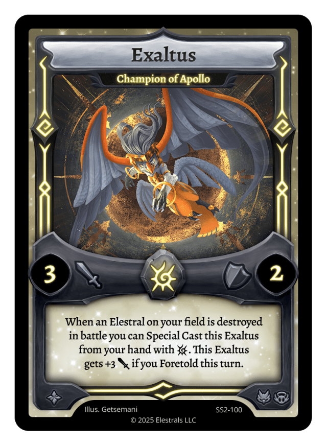 SS2-100 Exaltus - Champion of Apollo