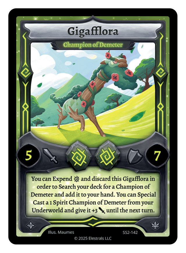 SS2-142 Gigafflora - Champion of Demeter