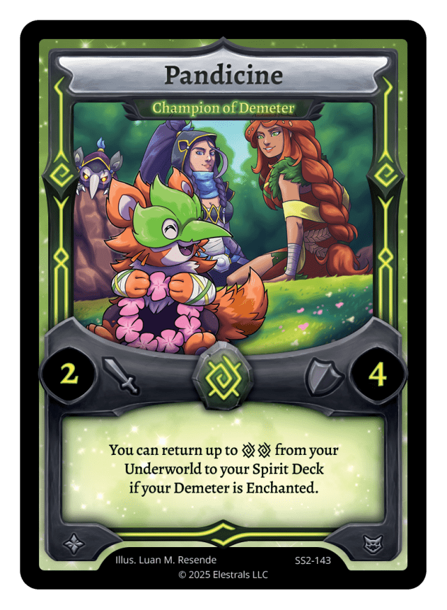 SS2-143 Pandicine Champion of Demeter
