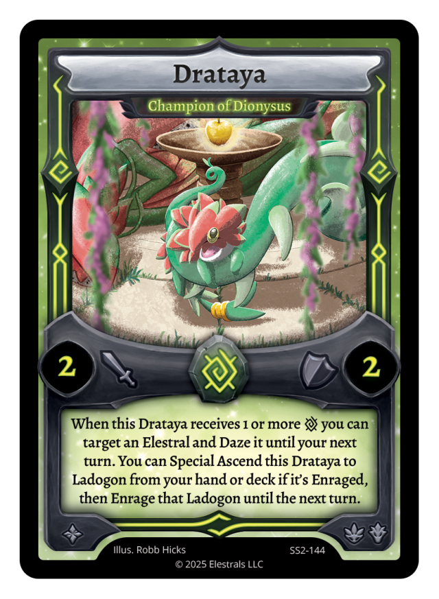 SS2-144 Drataya - Champion of Dionysus