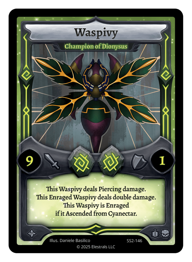 SS2-146 Waspivy - Champion of Dionysus