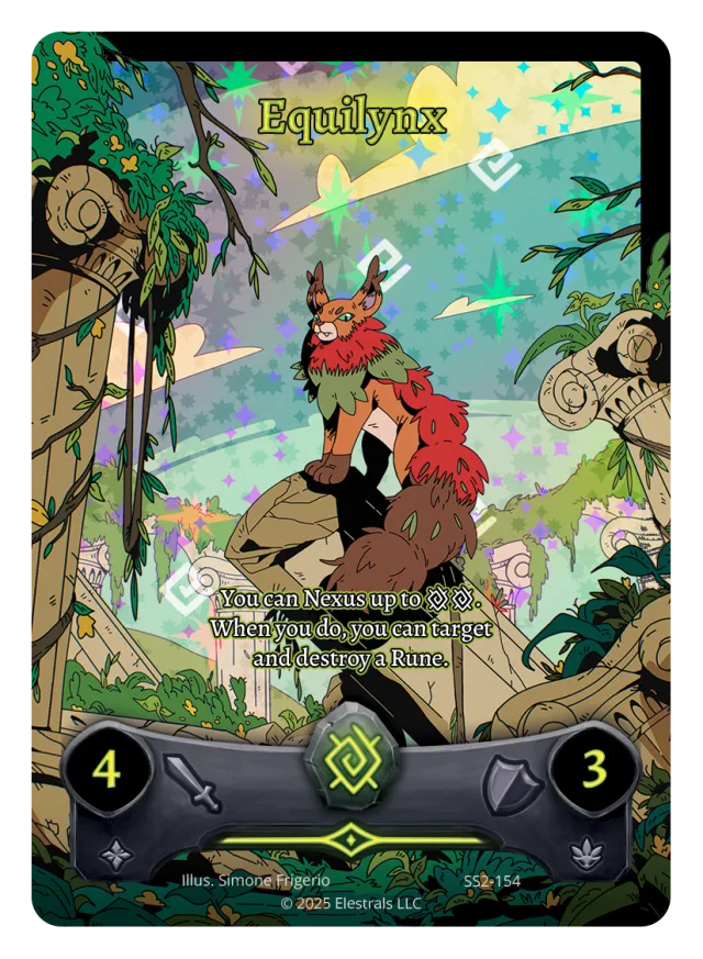 SS2-154 Shattered Stars Full Art Equilynx