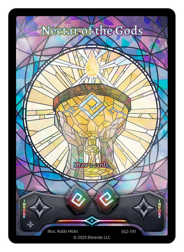 SS2-191 Stained Glass Nectar Of The Gods