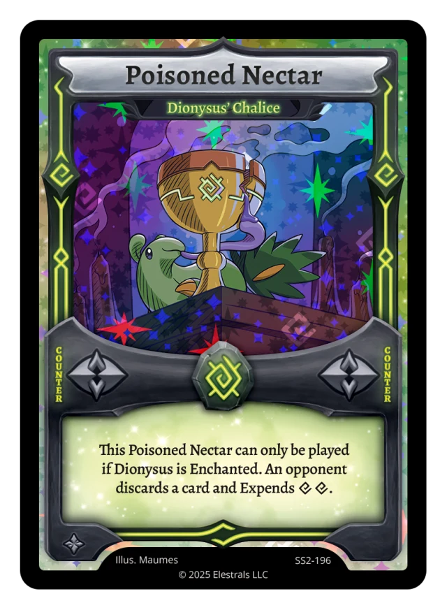 SS2-196 Holo Poisoned Nectar - Dionysus' Chalice
