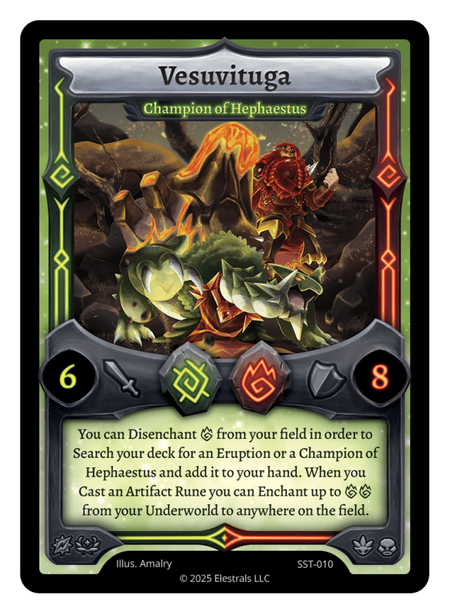 SST-010 Vesuvituga - Champion of Hephaestus