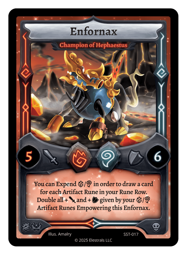 SST-017 Enfornax - Champion of Hephaestus