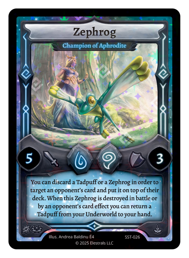 SST-026 Zephrog - Champion of Aphrodite