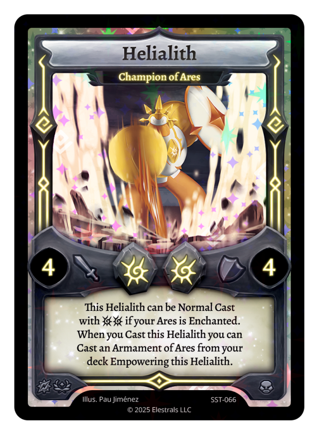 SST-066 Helialith - Champion of Ares