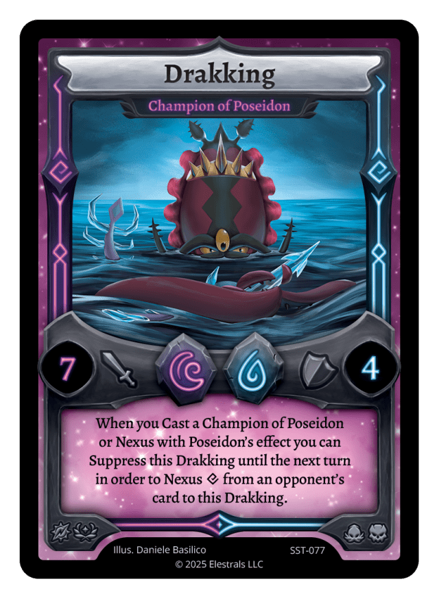 SST-077 Drakking Champion of Poseidon
