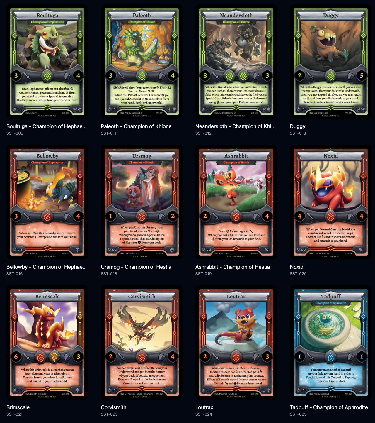 Suntrike Common + Uncommon Bundle
