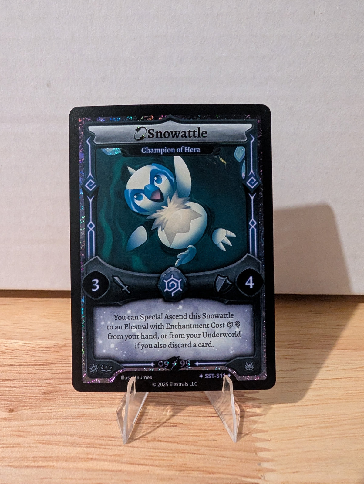 Serialized Snowattle - Champion of Hera 09/99