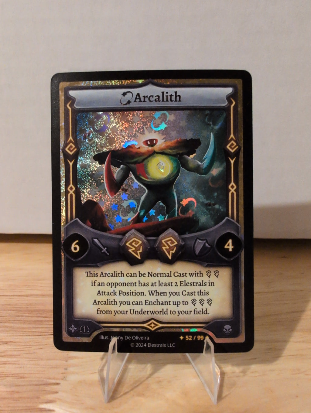 Serialized Stellar Arcalith 52/99
