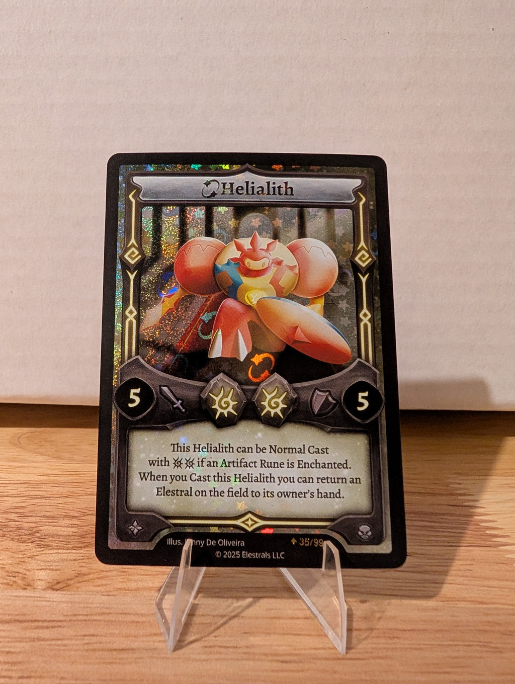 Serialized Stellar Helialith 35/99
